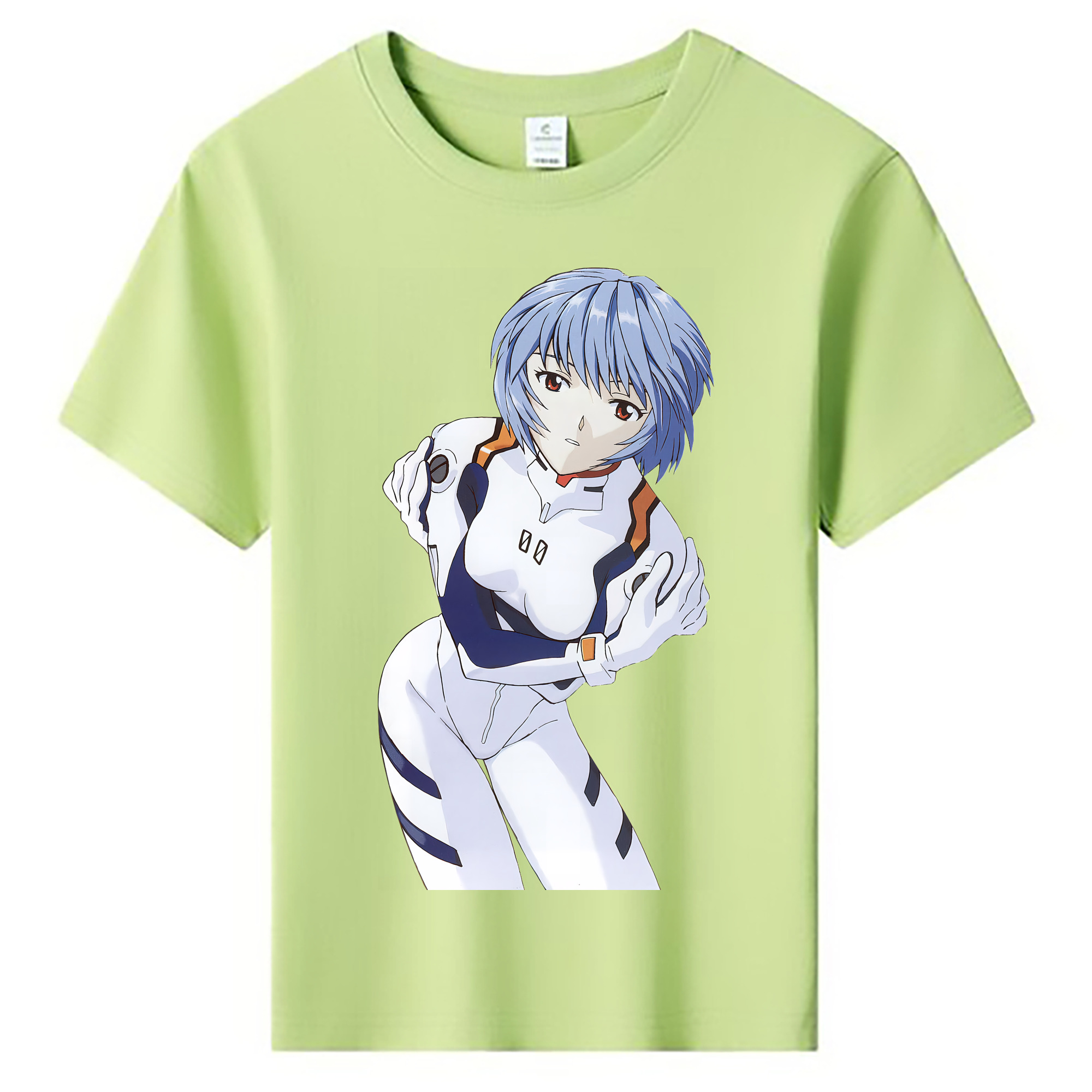 （画像用） EVA 新世紀エヴァンゲリオン 綿100％キッズTシャツ（フロントプリント）
